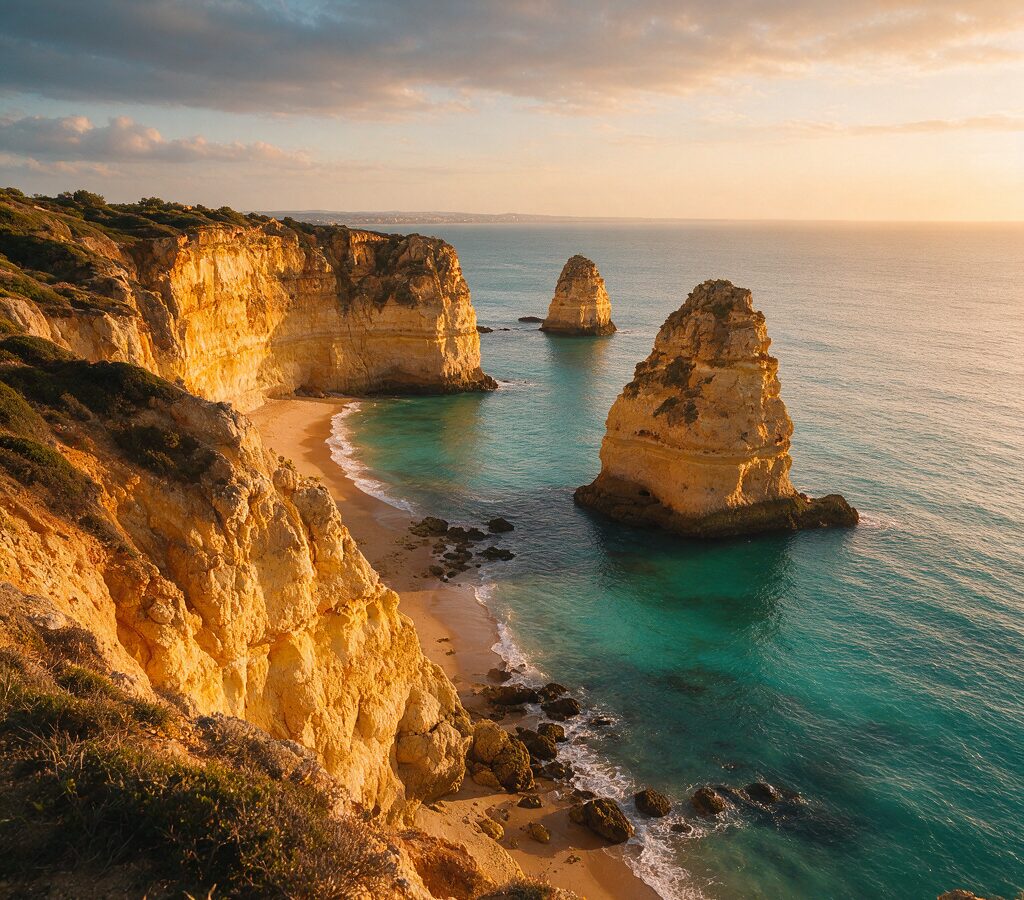 Algarve cliffs